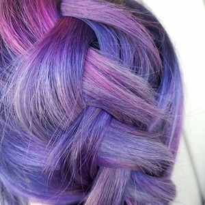 Purple braid