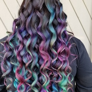 Rainbow curls